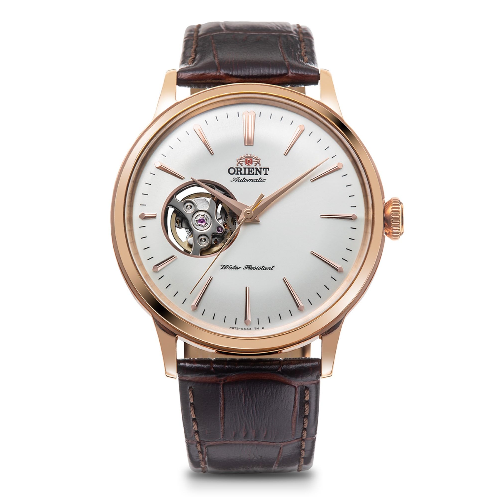 

[Orient] ORIENT Bambino Automatic Watch Mechanical Automatic Open Heart RN-AG0004S Men s White Silver