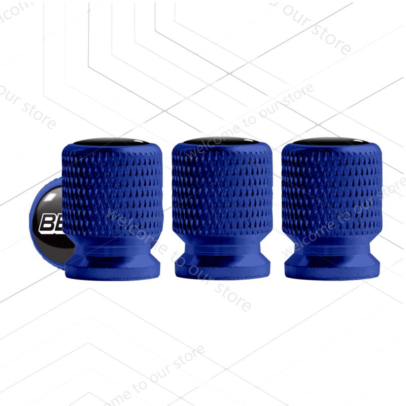 4Pcs/Set For Racing Modified Forged Wheel LOGO Badge Universal Motorcycle Car Wheel Tire Valve Caps Tyre Stem Covers Accessories
