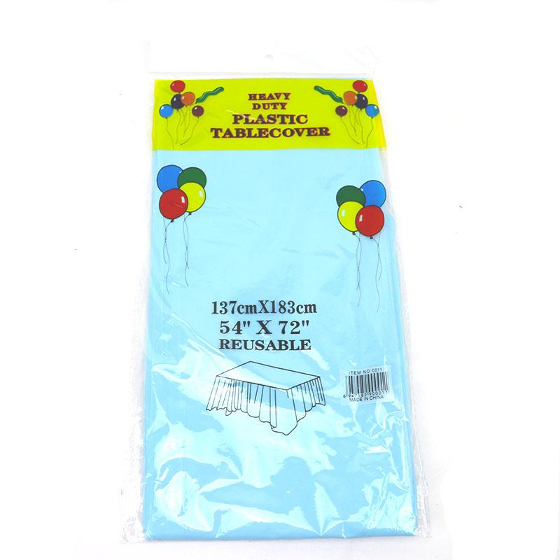 Environmentally Friendly Disposable Plastic Party Wedding Tablecloth Catering Meal Tableware Environmentally Party Tablecloths