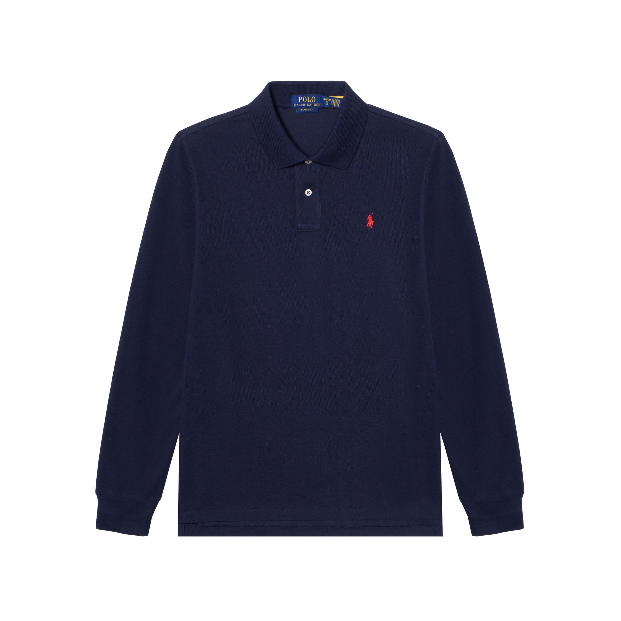 Polo Ralph Lauren Polohemd Mit Pony-Stickerei Langarm Kinder Oberteile 323703634-032 L white
