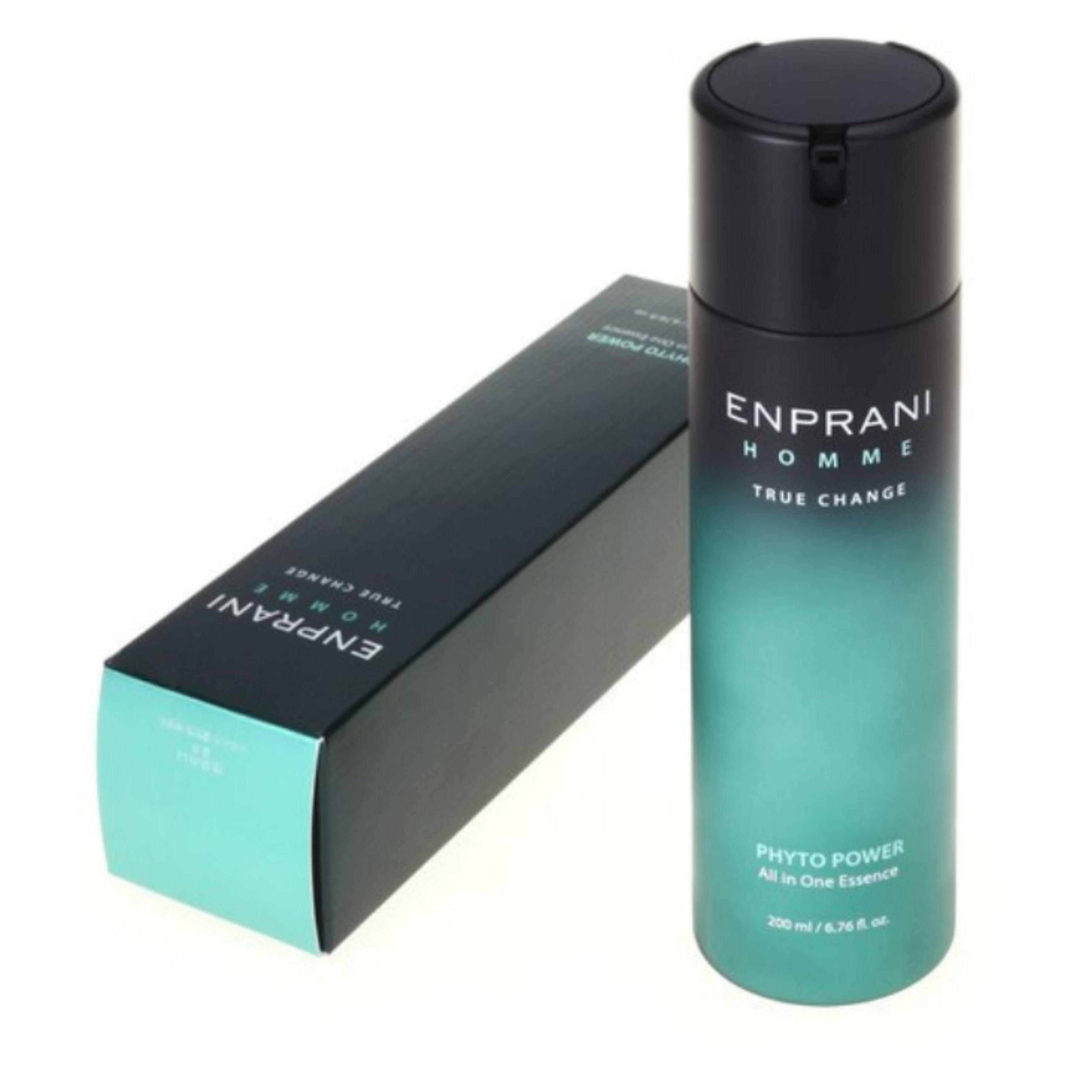 Enprani Homme Phyto Power All-in-One Essence 200ml Luxury Korean Men Skincare Hydrating Anti-Aging Essence
