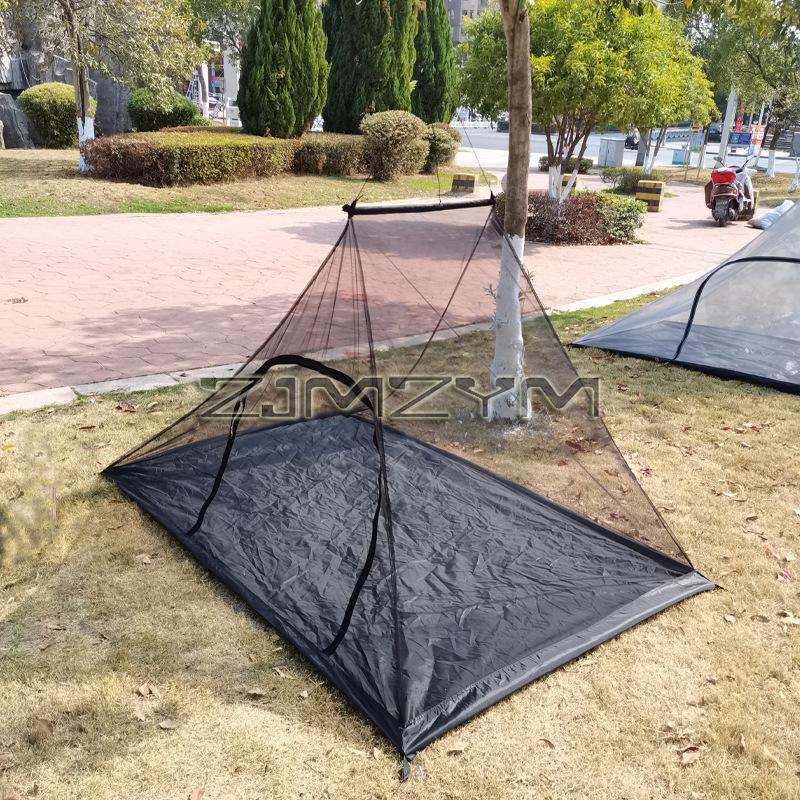 Outdoor 2 Person Inner Mesh Camping Tent Hanging Mosquito Net Hiking Adventure Bushcraft Camping Mosquito Net Tent