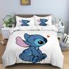 Hot Sale 3D Cool Stitch Cute Anime Kids Duvet Cover with Pillowcases Cartoon Bedding Sets Gifts for Girls Boys Kids Adults