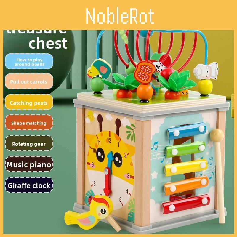 Wooden Peg Puzzle Toy With Matching And Counting Features For Kids Developmental Play