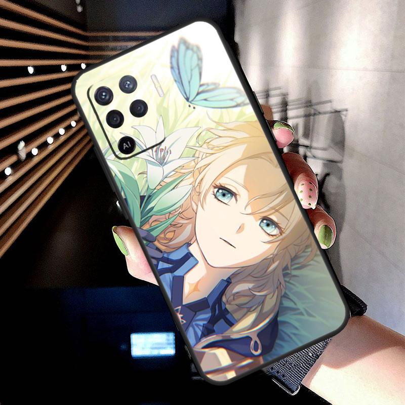 Albedo Genshin Impact Case For Oppo A5 Pro A15 A17 A57 A77 A18 A38 A58 A78 A98 A94 A74 A54 A16 A76 A96 A40 A60 A80