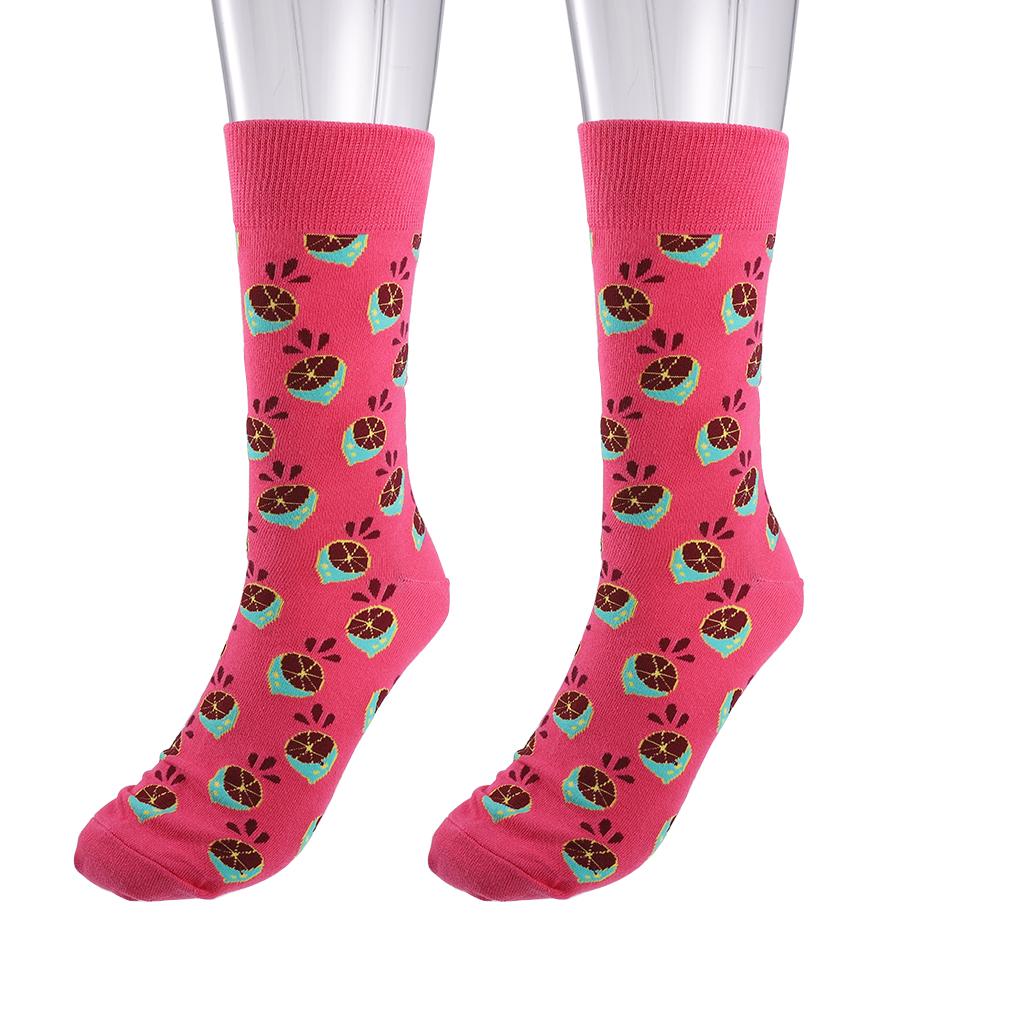 1 Pair Socks Cotton Print Woman Party Hosiery Sport Foot Wear Accessories