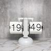 European Retro Flip Clock: Simple Desktop & Wall Design