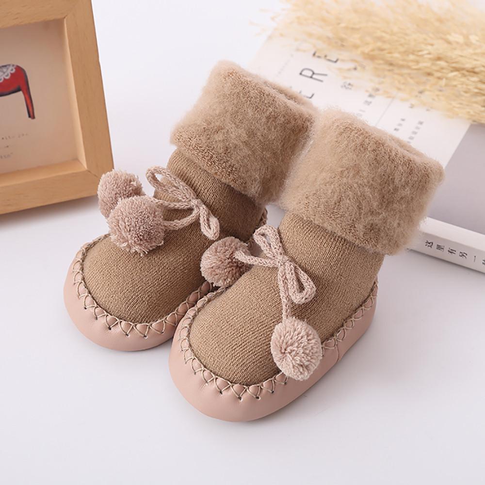 Baby Boy Girl Socks Cotton Children Floor Socks Anti-Slip Baby Step Socks