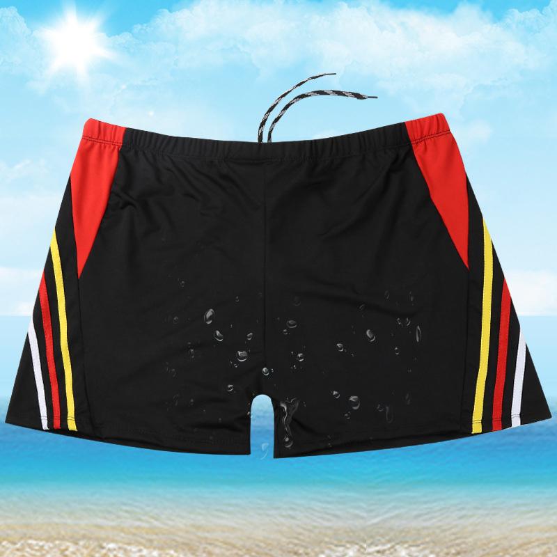 

1 шт. Купальник для серфинга большого размера, эластичные шорты-боксеры, плавки для плавания, летняя пляжная одежда, спортивные шорты для мужчин красный