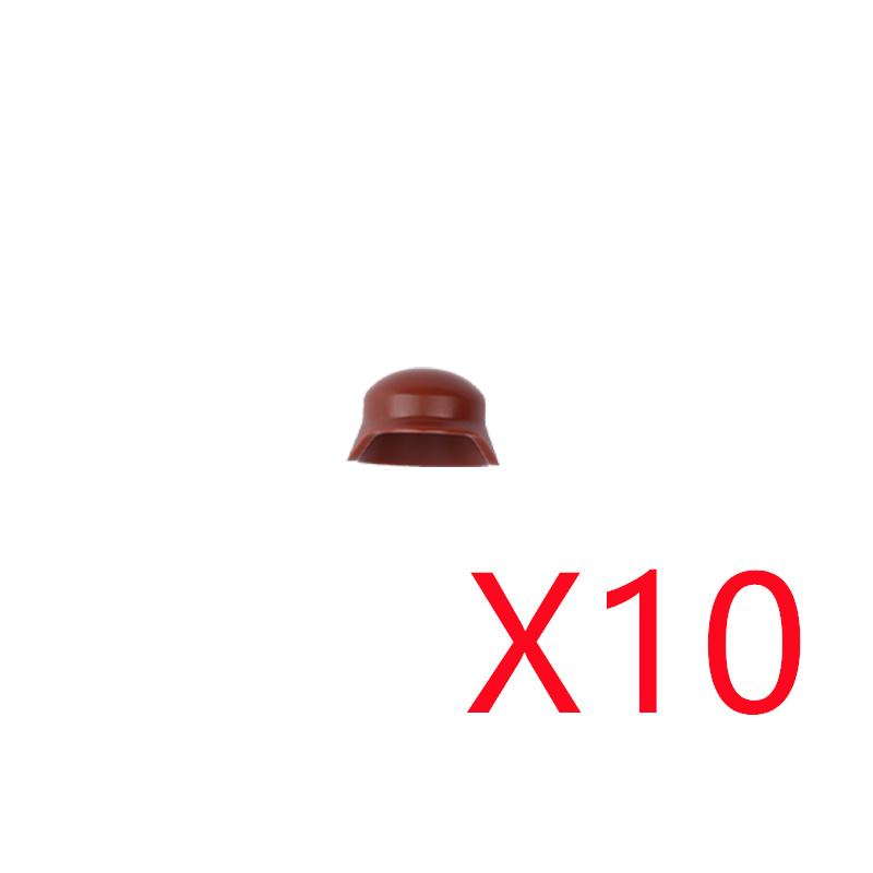 Military Building Accessories Mini Brick Camouflage   Hat Tactical Helmet Peaked Cap Backpack Radio Toy Gift DIY K040