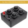 Variable Widerstandsbox 0-9999 Ohm, Einfache einstellbare Widerstandsdezkadenbox für den Physikunterricht, Schulversuchsausrüstung