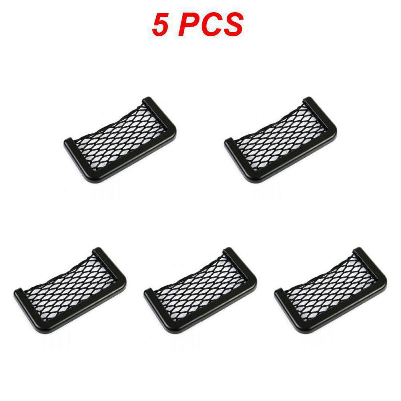 1-10 tk auto tagumine võrgusilmaga pakiruum Multifunktsionaalne autovarustus iste elastne nöör võrgukleebis Vastupidav