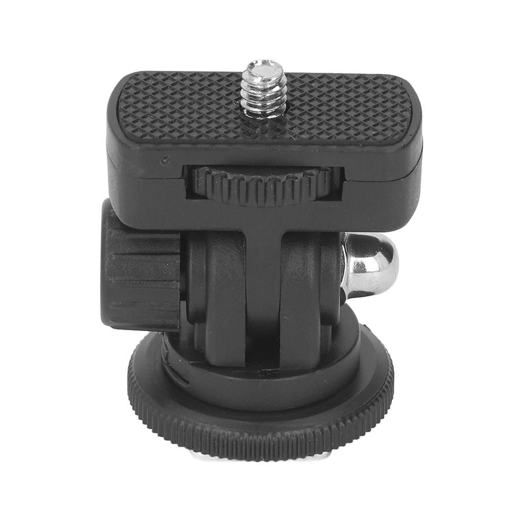 Hot Shoe Adapter with 14in Screw Hole 180 Degree Tilt Non Slip for SLR Micro SLR Digital Camera