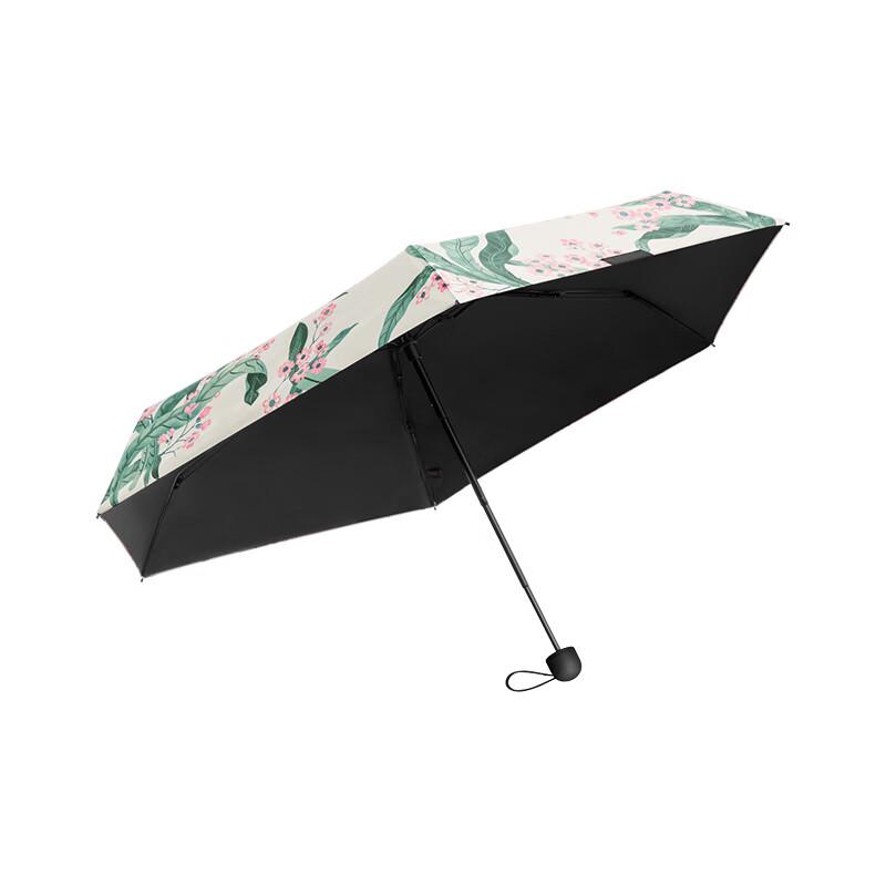 Beneunder UV Protection Sun & Rain Five-Fold Pocket Umbrella