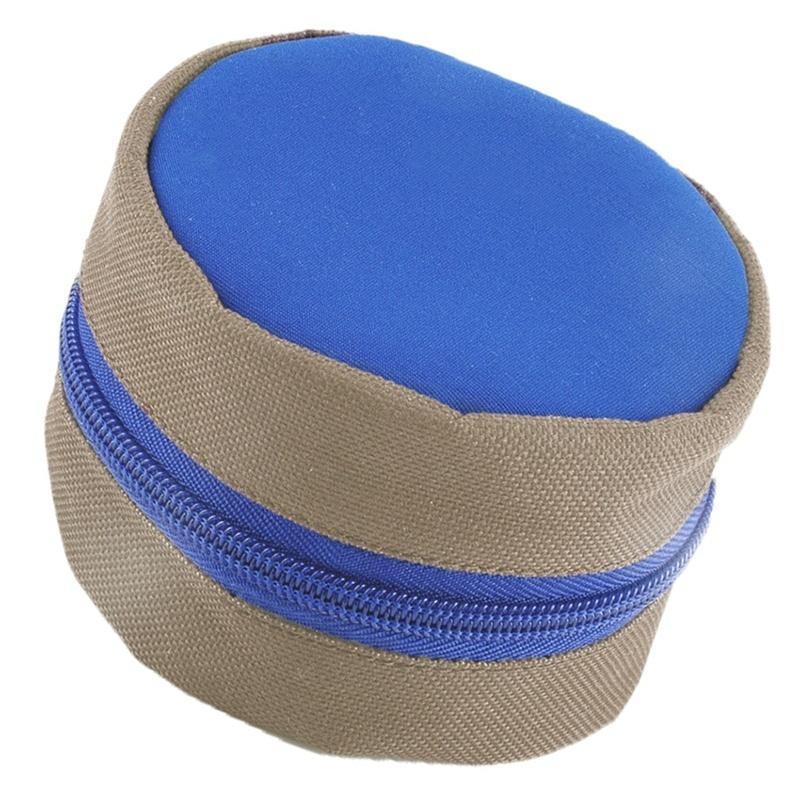 Nowa Zamykana Pokrowiec na Kołowrotek do Wędkarstwa Muchowego Pokrowiec Gąbczasty Torba Ochronna Futerał Torby Wędkarskie Torba na Sprzęt Torba na Sprzęt Wędkarski