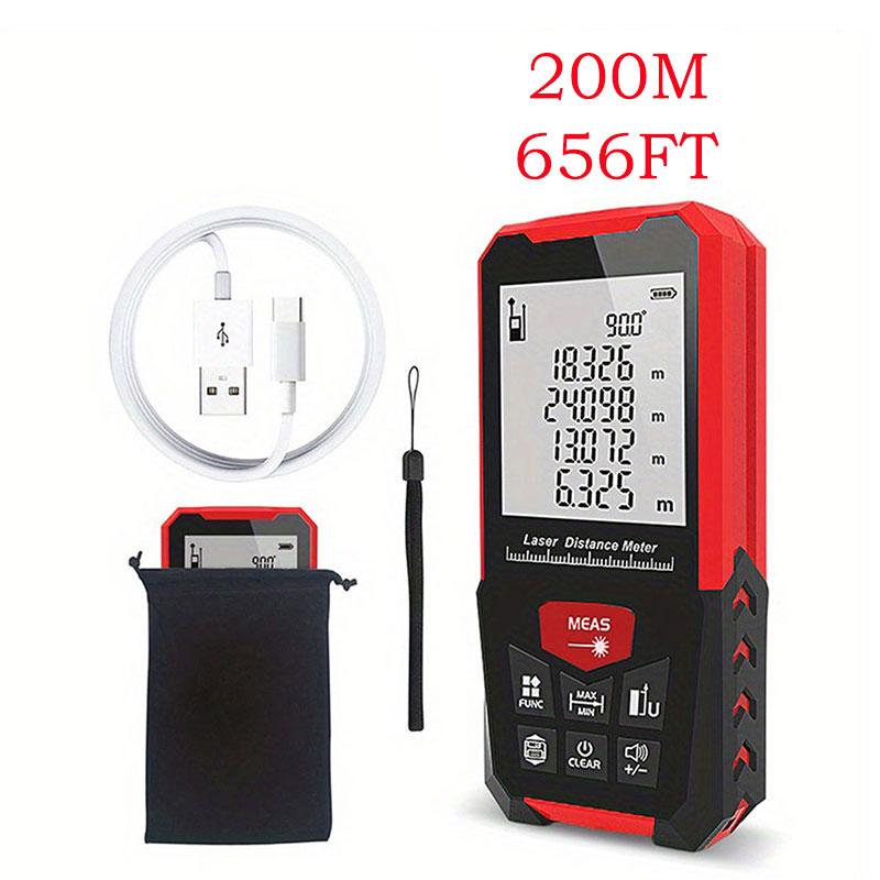 

Профессиональный цифровой дальномер, Лазерная рулетка, Лазерный дальномер, Дальномер, Инструмент для тестирования, 50 м, 100 м, 120 м, 150 м, 200 м