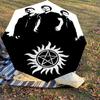 1PC Supernatural Winchester Umbrella-8-Rib Reinforced, Automatic Open, Lightweight & Durable, Cute Fashion Accessory for Outdoor-W122