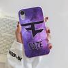 F-Fa-Ze C-Clan Logo Phone Case for iPhone 14 11 12 13 Mini Pro Xs Max 8 7 6 6S Plus X XR Solid Candy Color Case