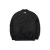 MLB New York Yankees FW22 Solid Color Logo Print Ribbed Collar Zip Jacket Unisex jackets Black 3AJPB0124-50BKS