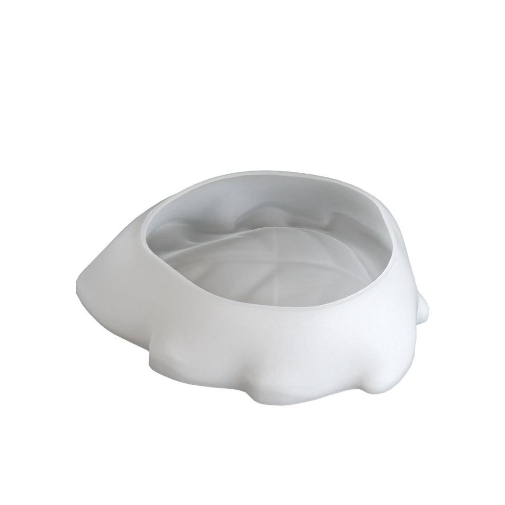 New Soft Silicone Storage Case Mold White Leaf Shape Candle Holder Mold Easy To Demold DIY Crafts Epoxy Resin Mold Home Decor