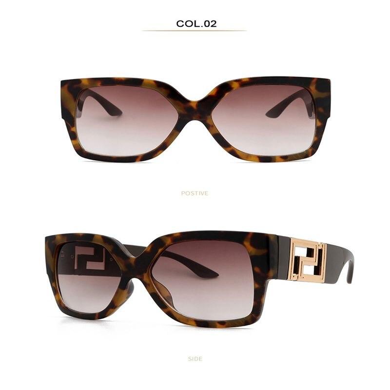 Fashion Big Frame Square Sunglasses Women Designer Sunglasses