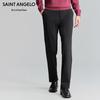 Baoxiniao Men's Four-Way Stretch Business Casual Straight-Leg Trousers
