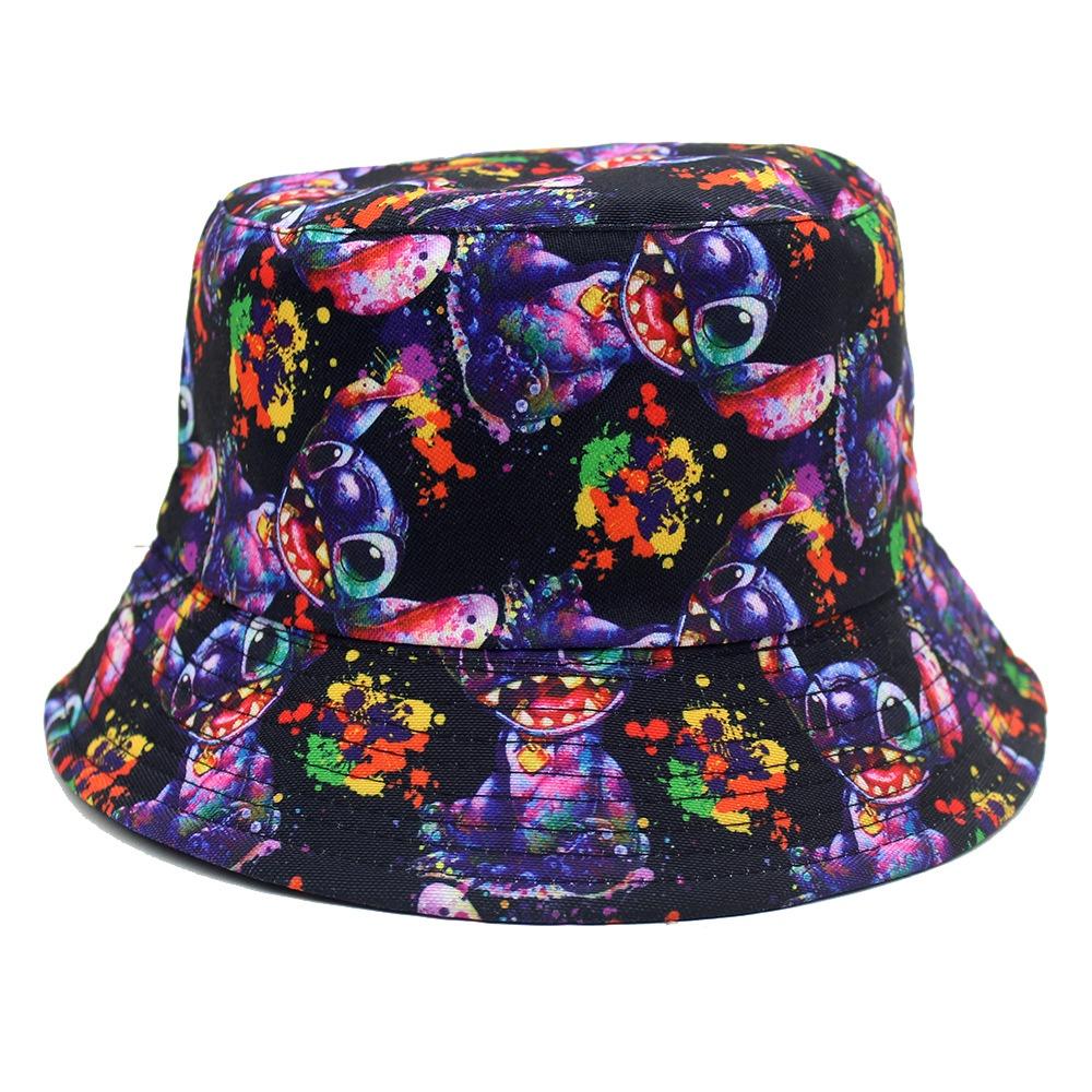 Super Mario Anime Game Mario Print Fisherman Hat Unisex Sunshade Bucket Hat