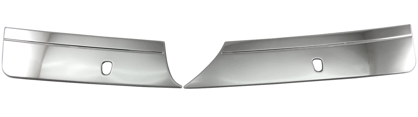 

BRIGHTZ Finish Stainless Steel Plated Hood Panel for the Hijet Truck Ultra-Mirror (2-Piece Set) S500P/S510P (Late Model) [BON-COV-043]