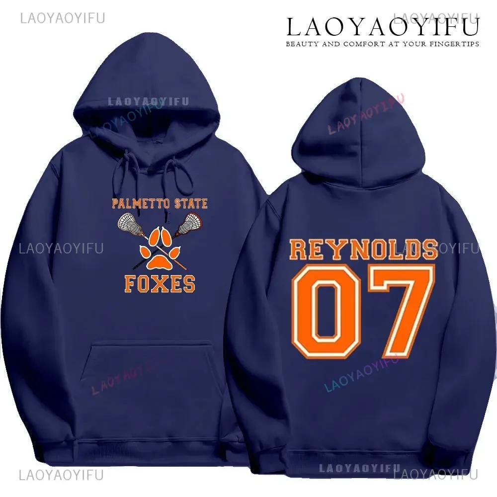 Der Foxhole Court Palmetto State Foxes Herren Hoodie Foxhole Field Palmetto State Fox Cosplay Wildtier Langarm-Sweatshirt