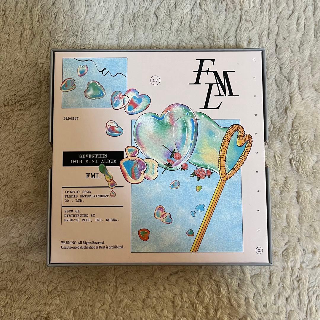

[USED] SEVENTEEN 10th Mini Album FML with Photo Card
