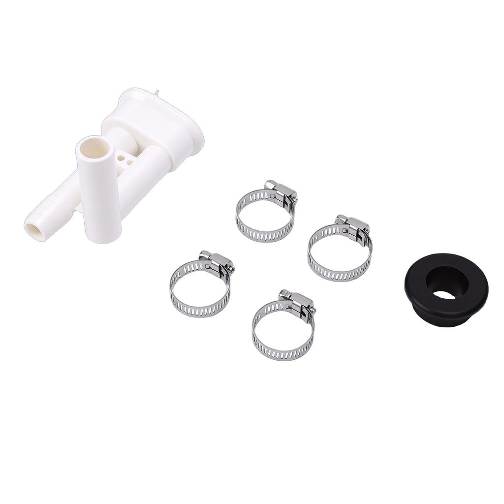 RV Toilet Vacuum Breaker Kit 385316906 Backflow Prevention Replacement for Sealand VacuFlush Toilet