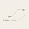 METROCITY JEWELRY M Basic Sterling Silver White Bracelet A231SB9216WPA