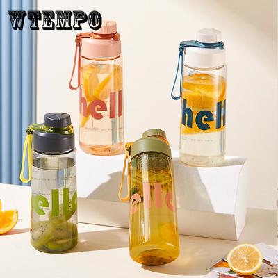 Handige Student Sport Water Cup Plastic Draagbare Watercontainer Paar Mok Grote Capaciteit Outdoor Reizen Sport Waterfles
