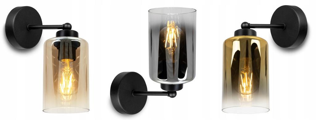 UNIQUE KNKIET LAMP, ELEGANT GLASS SHADE
