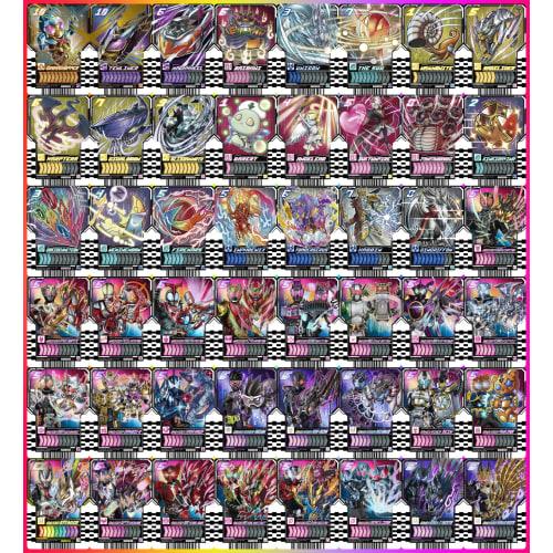Ride Chemi Trading Card Set of 48 Kamen Rider Gatchard Gatcha Driver Ancient Occult Cosmic Fantastic Legend Rider PHASE:03 04 EX02