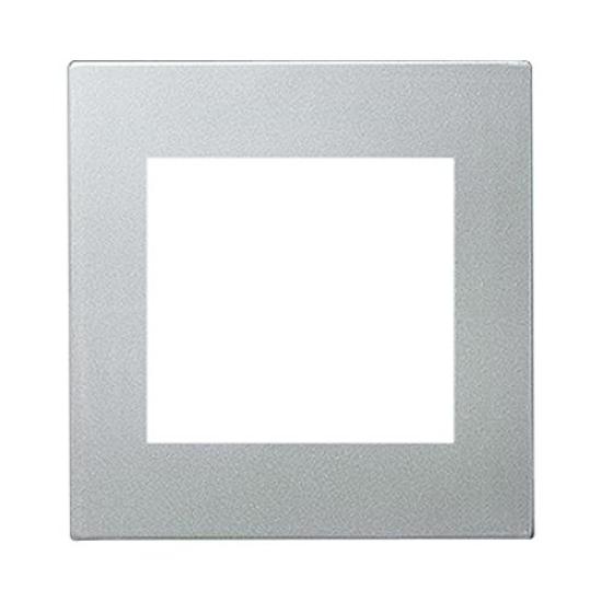 

Panasonic Outlet Plate for 2 Connecting Holes Square Warm Silver WTX8500S
