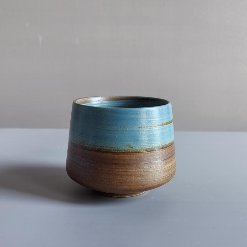 Retro Ceramic Master Cup Espresso Coffee Cup Household Afternoon Tea Small Cup Creative Kung Fu Teacup