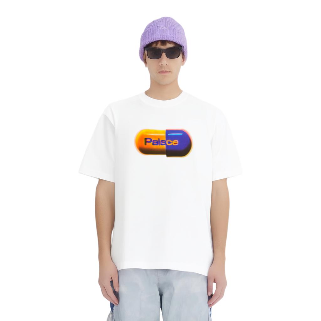 Palace Pharmacy T-Shirt White Unisex Tops P25TS062