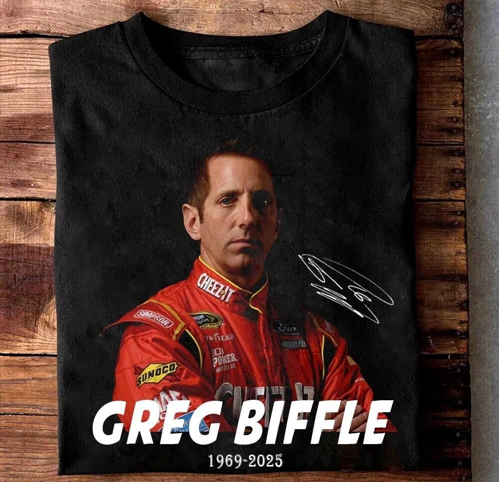 Retro Greg Biffle R.I.P Cotton All Size Shirt M823 3XL