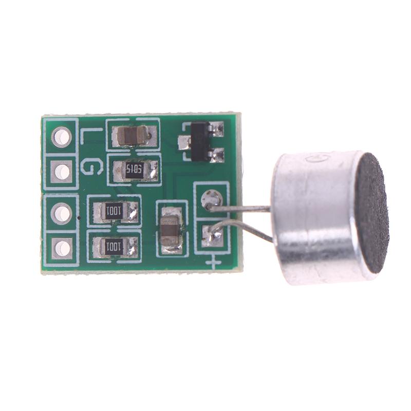 2Pcs Mini Microphone Audio Amplifier Module Speaker Circuit Board Dc 2.5-9V Mic Accessories Microphone Circuit Board