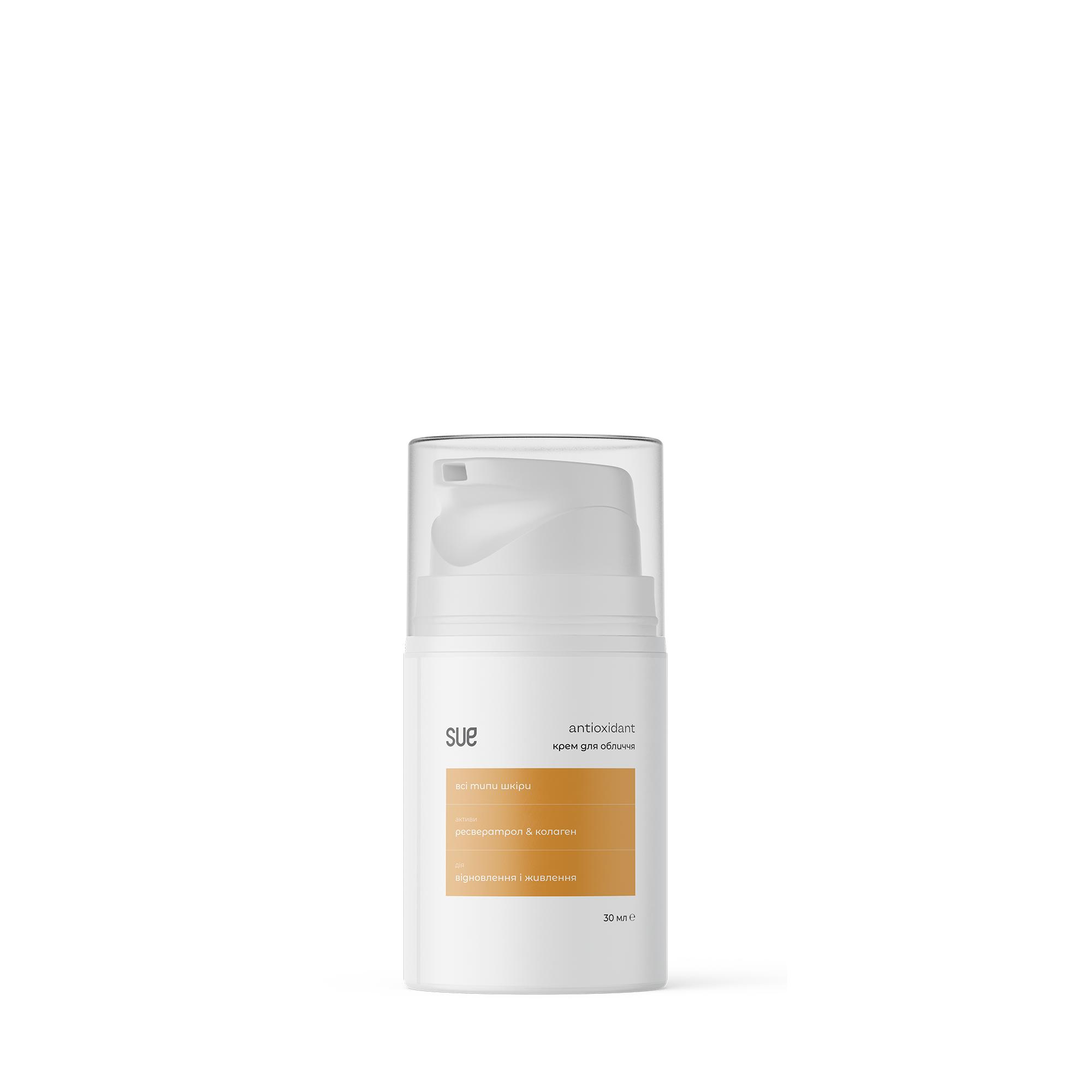

Antioxodant face cream restoration and protection Sue 30 ml