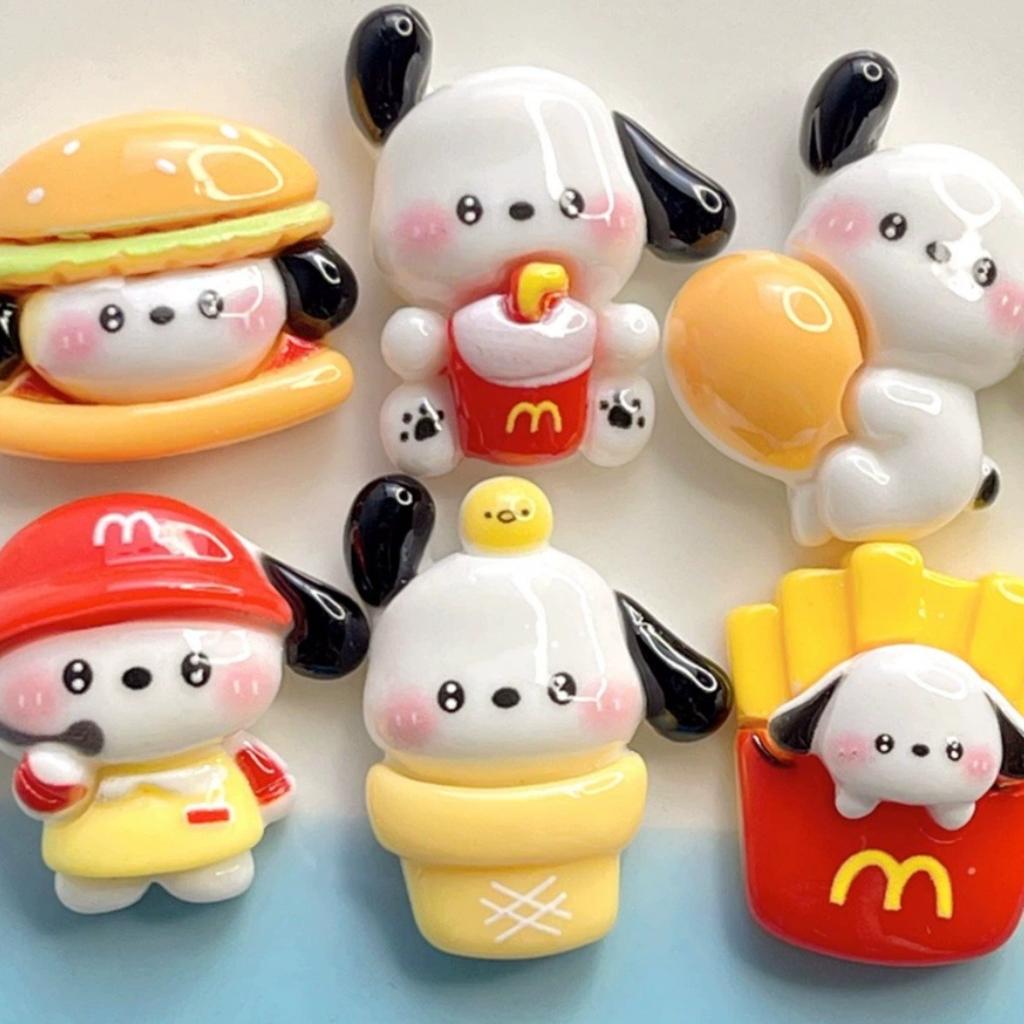 5PCS DIY Refrige Magnet Cartoon Papaw Dog Magnets Nordic Personalized Home Decor Whiteboard Po Message Board Home