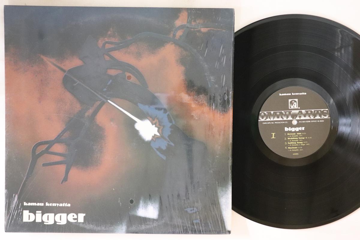 

LP Record KAMAU KENYATTA Bigger OA00002 OMNI ARTS 1984 US Jazz Used