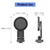 Magnetic Tripods Adapter Cold Shoe Mount Camera Phone Holder Universal Magnetic Holder Travel Photography Gear for Camer