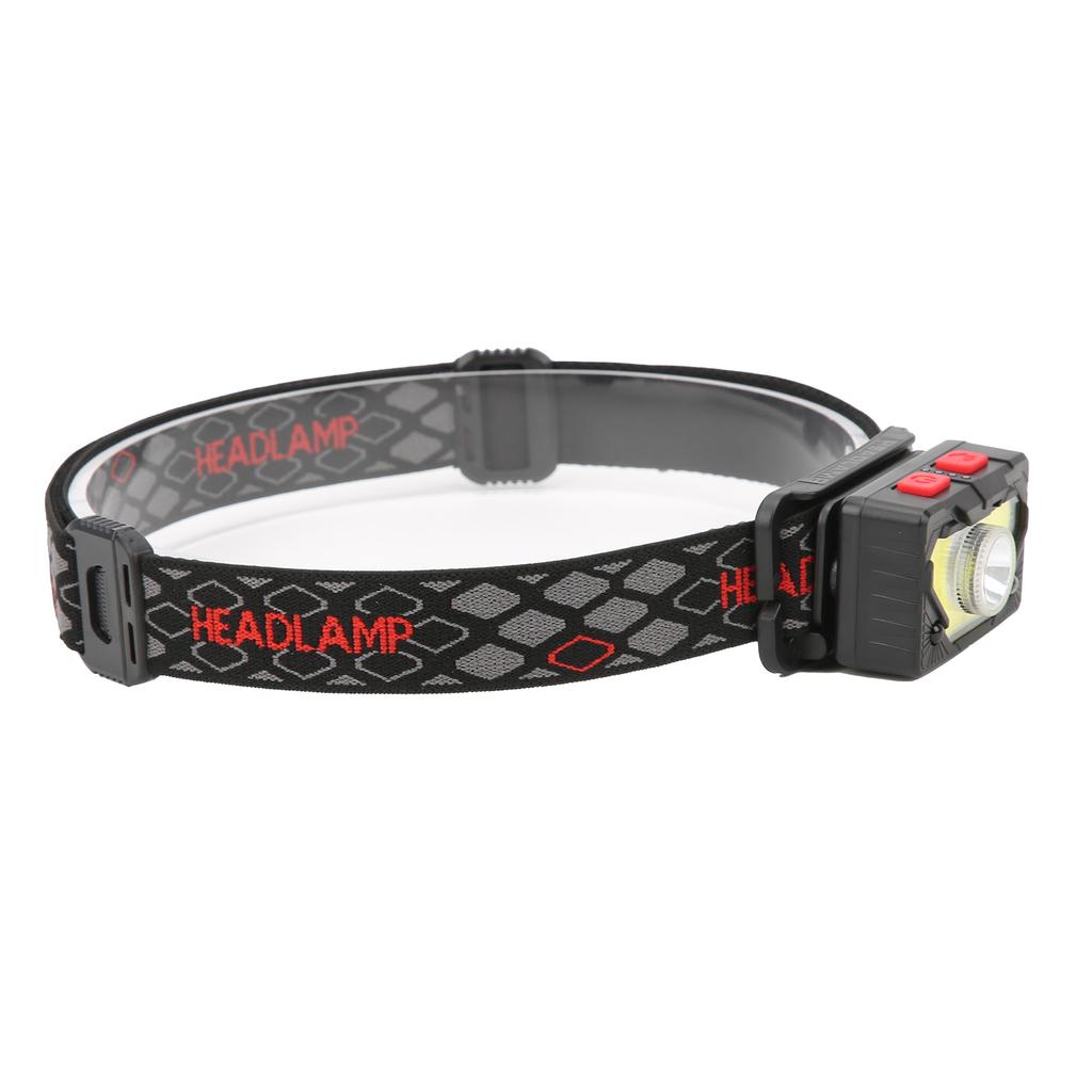 Oppladbar hodelykt Liten bærbar Multi-vinkeljustering Bred anvendelse Hodelykt for