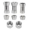 6mm 6.35mm 8mm Quick Install Router Chuck Adapter 8PCS Carbon Steel Collets Fit Most Engraving And Trimming Tool 6mm 8mm