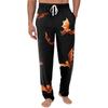 Herren Strick Halloween Print Tasche Freizeithose Schlafanzughose