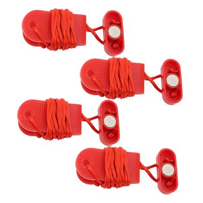4Pcs Treadmill Universal Safety Key Easy To Use Treadmill Security Lock Replacement Key for Home