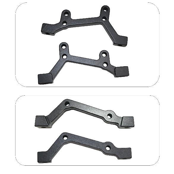 Electric bicycle accessories hydraulic disc brake caliper adapter mountain bike brake for snowmobile front rear caliper bracket