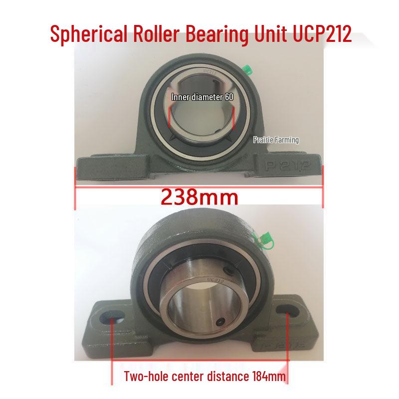 Heavy Duty Agricultural Machinery Feed Mixer & Chopper Parts: Bearing Housing, Scraper, Thick Universal Joint, Ball.